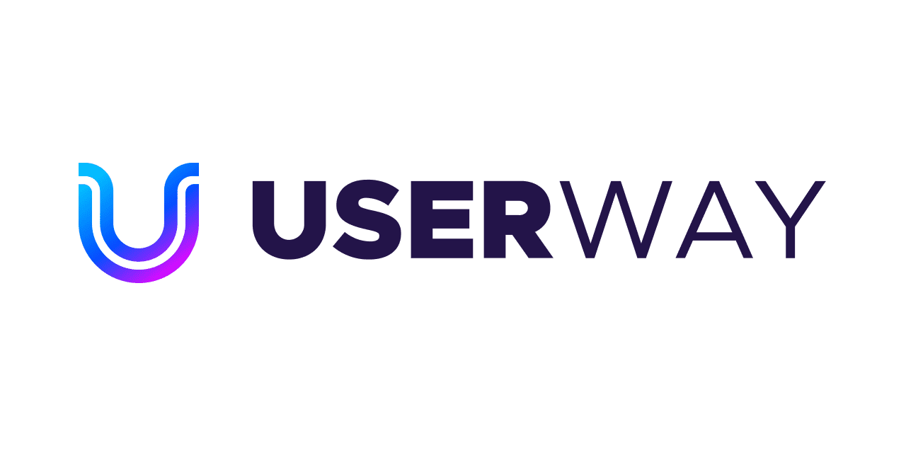 Userway Partnership Logo with Prolaxies representing accessibility solutions.